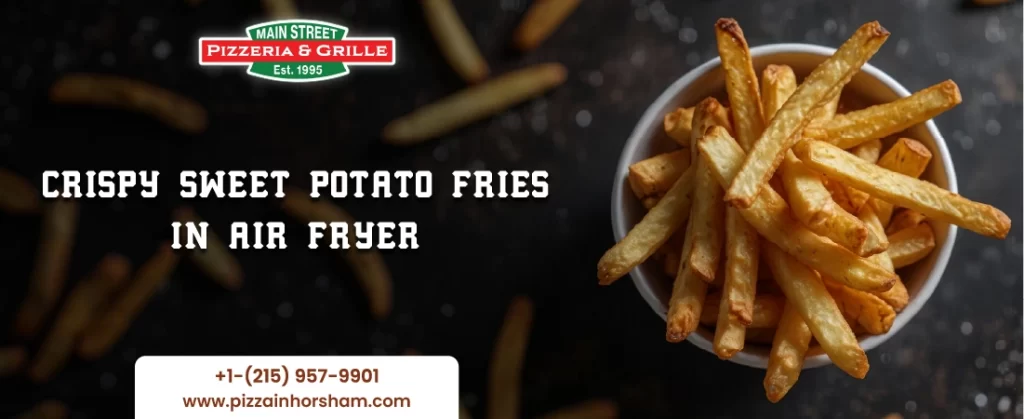 Crispy sweet potato fries