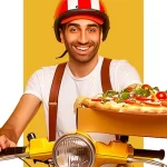 Pizza Delivery Boy in Horsham