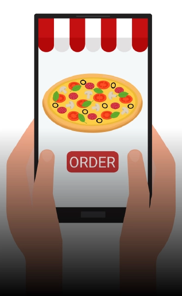Order pizza online in Horsham