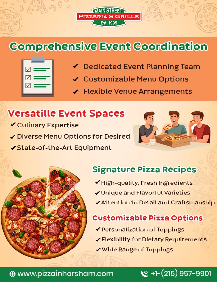 Customizable Pizza Option horsham