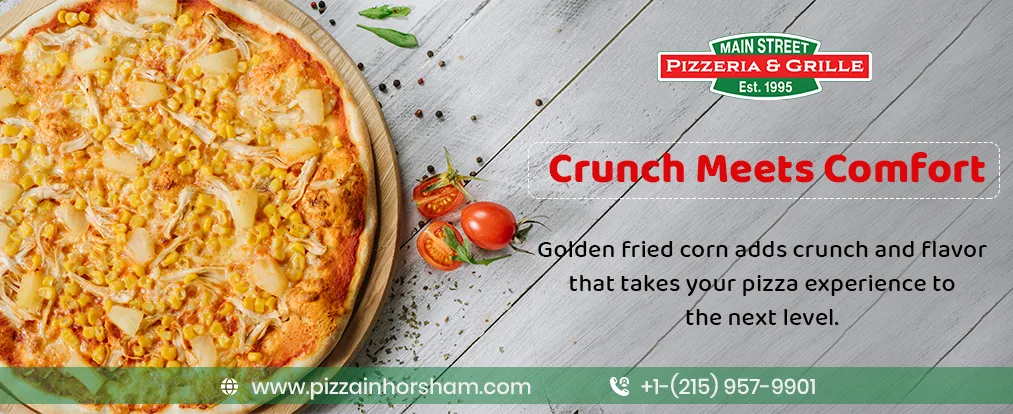 Corn Pizza in Horsham