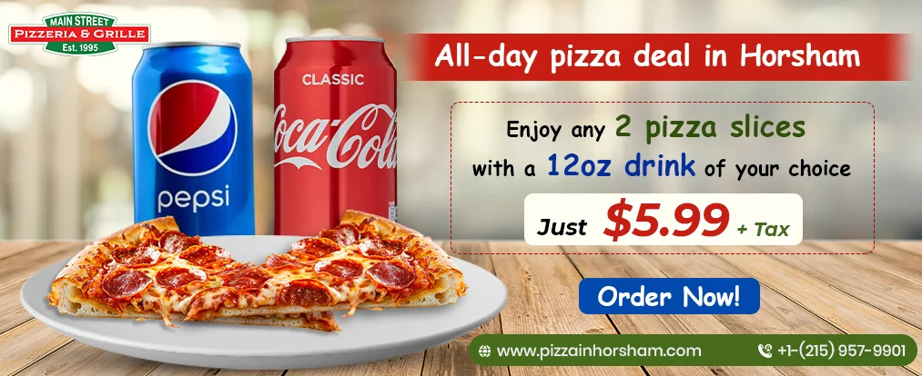 All day pizza deal horsham