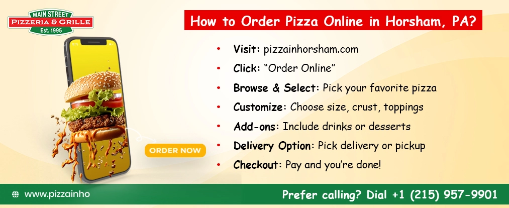 easy online meal ordering Horsham