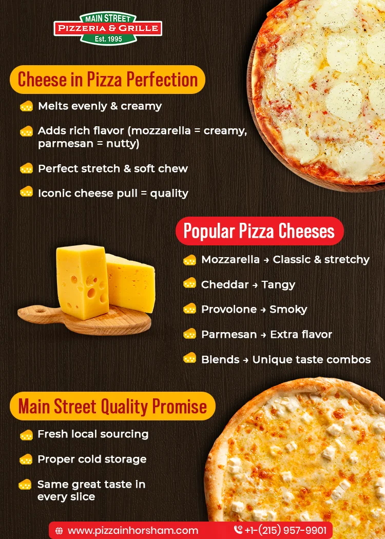 high quality cheese pizza