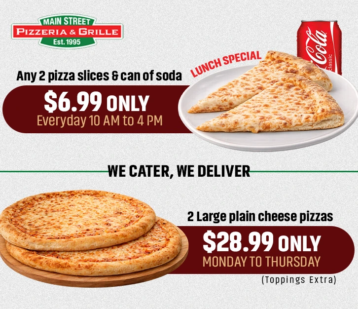 Pizza deal in Horsham